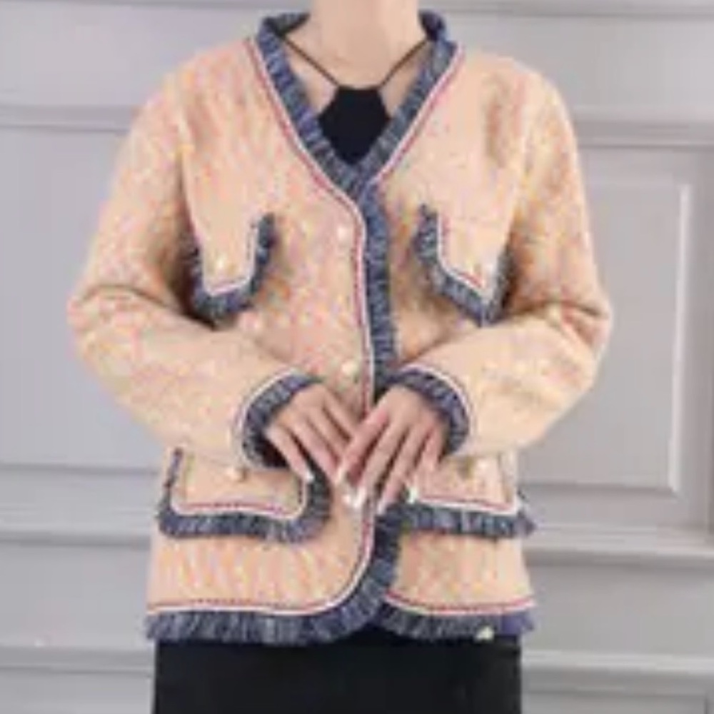 27 MADE IN EUROPE DESIGNER STYLE CHIC COCO JACKET